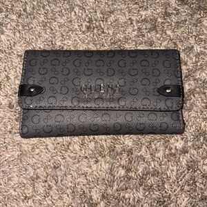 Guess Charcoal Embossed Wallet